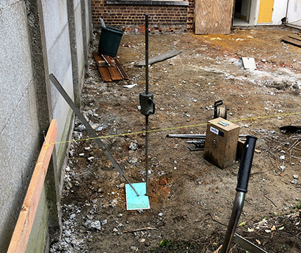 pénétromètre dynamique DPL 10/50 (sonde de battage manuelle)